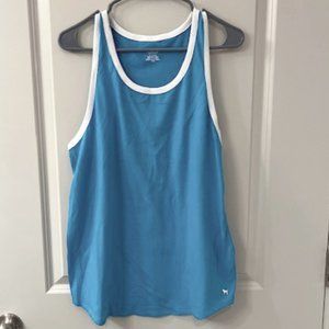 NWT PINK by Victorias Secret Racerback Tank sz L